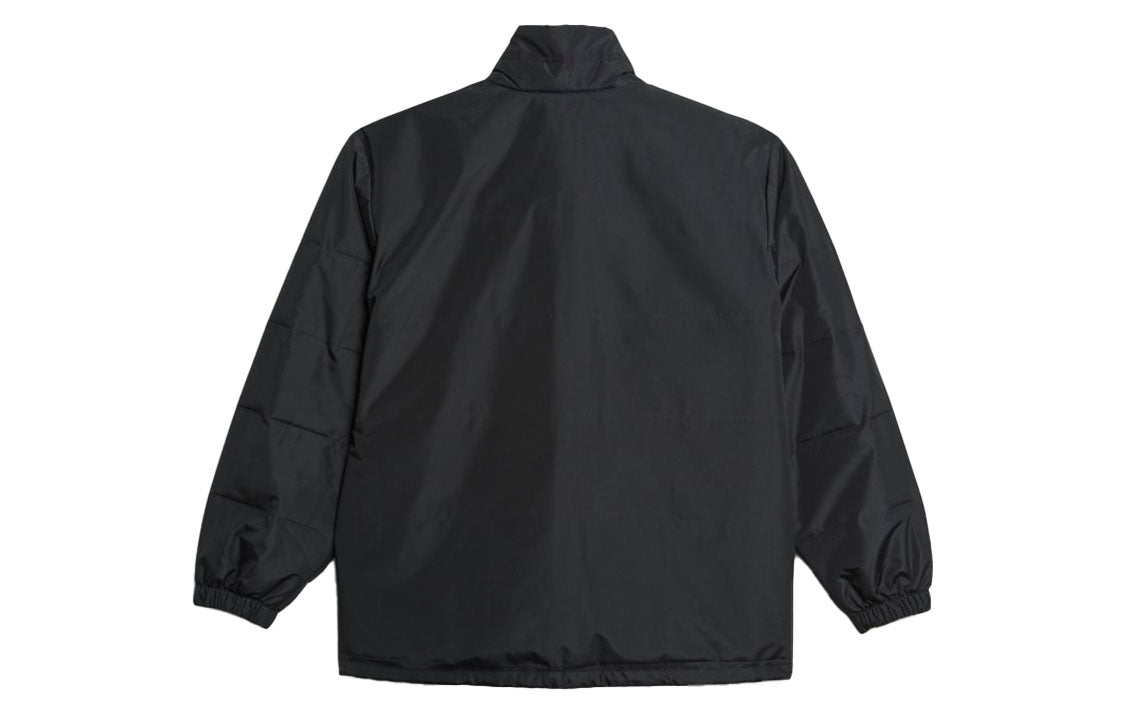 adidas originals x HUMAN MADE Crossover Embroidered Logo Stand Collar Jacket Black GM4634