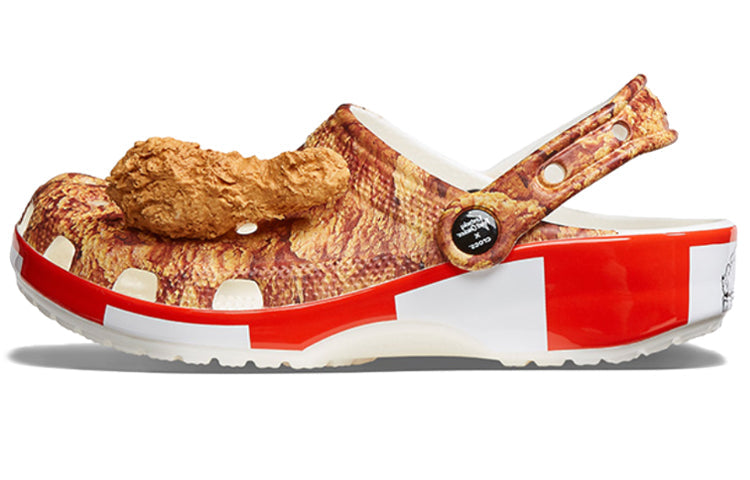 KFC x Crocs Classic Clog Crossover Beach Sandals Unisex Multi-Color 206842-90H