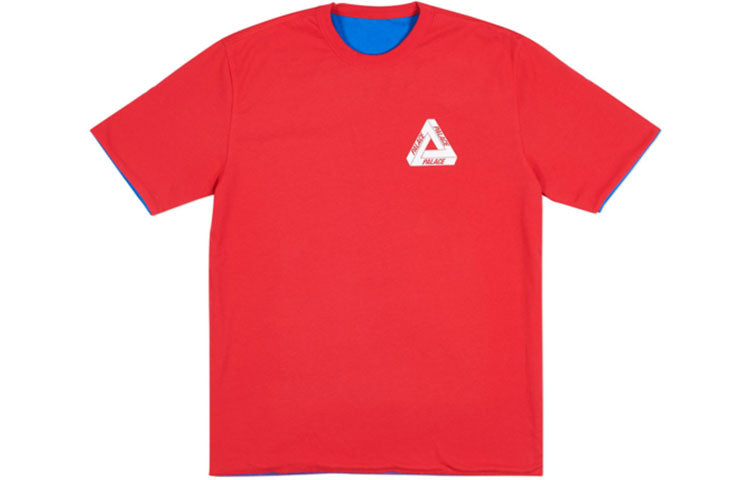 PALACE Reverso Og Large Triangle Double Sided Short Sleeve Unisex Red P14ES062