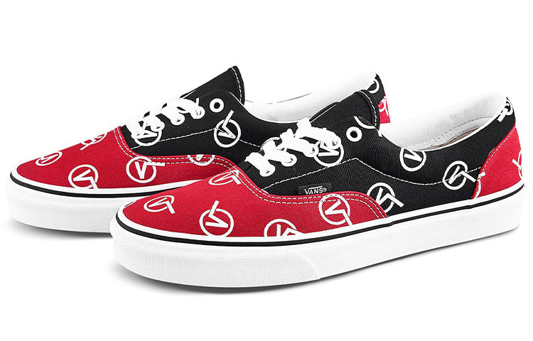 Vans Classic Slip-On Vlogo 'Black Red' VN0A4BV417B