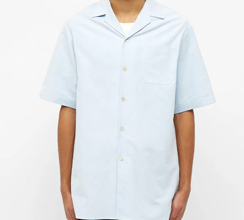 Gucci Back Nautical Logo Loose Shirt For Men Blue 604109-ZADKP-4910