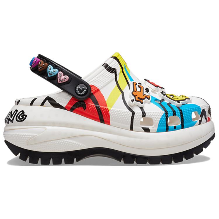 Crocs x Keith Haring Mega Crush Clog 'White Multi' 209822-001