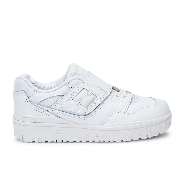(PS) New Balance NB 550 Bungee Lace with Top Strap 'Triple White' PHB550WW