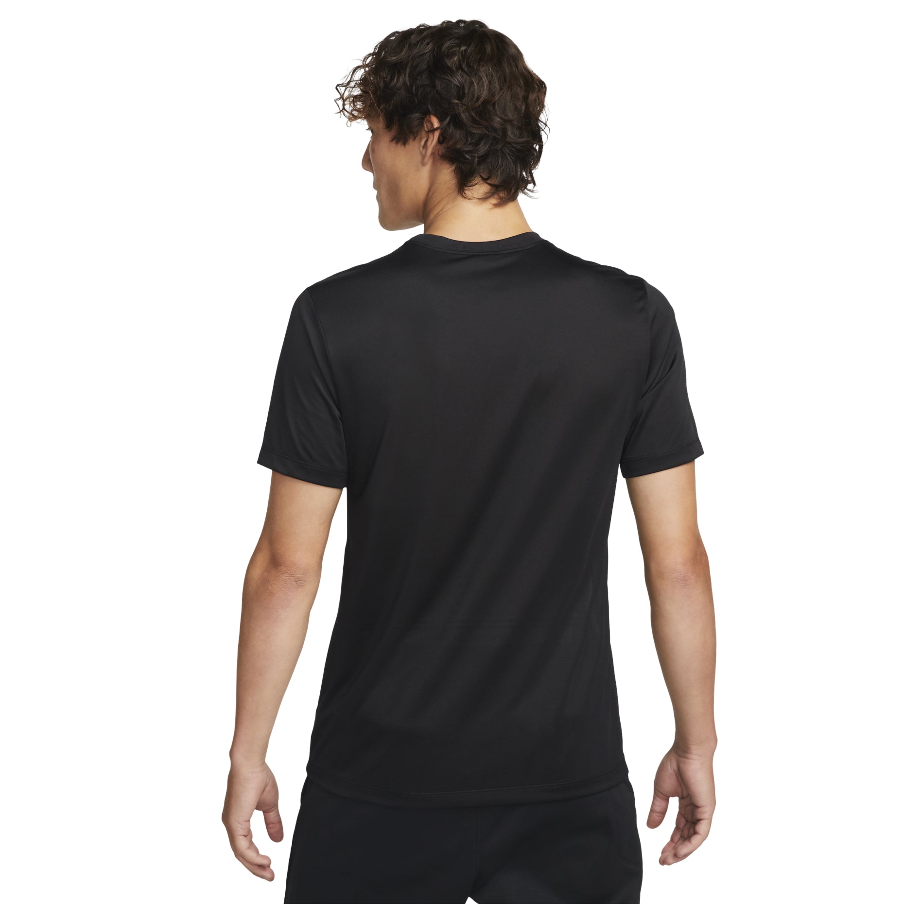 Nike Dri-FIT Fitness T-Shirt Asia Sizing 'Black' DX0990-010