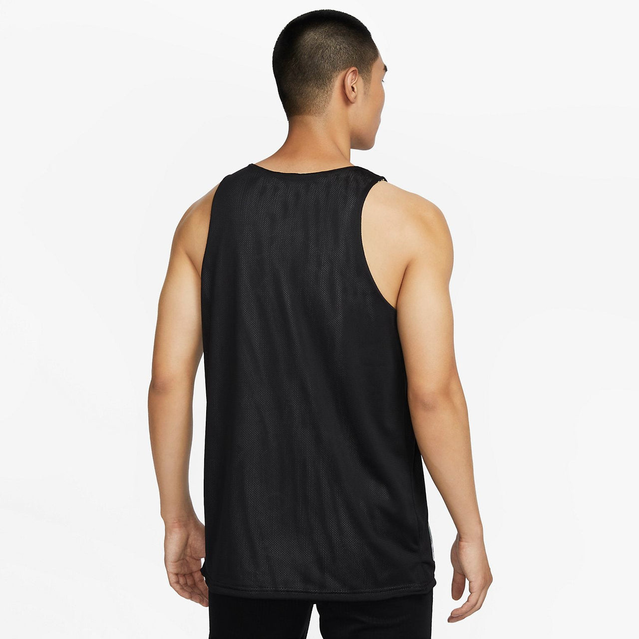 Nike Dri-FIT Studio '72 Reversible Allover Print Training Tank Top 'Black' FB7979-010