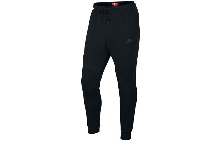 Nike Sportswear Tech Fleece Joggers Athleisure Casual Sports Knit Long Pants US Edition Black 805162-010