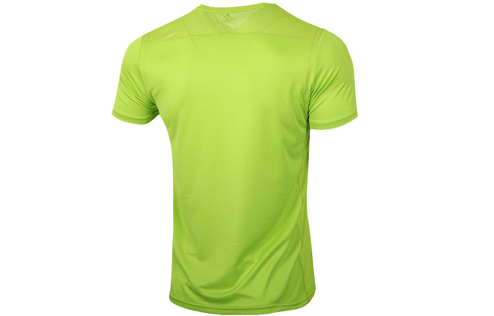 adidas Running Training Sports Quick Dry Short Sleeve Green FQ7253