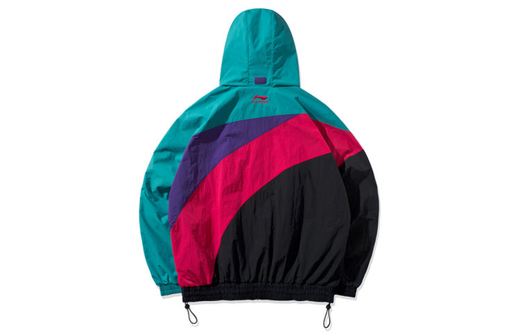 Li-Ning Paris fashion week 2020 Series Functional Loose Jacket Couple Style 'Purple Red' AJDQ373-2