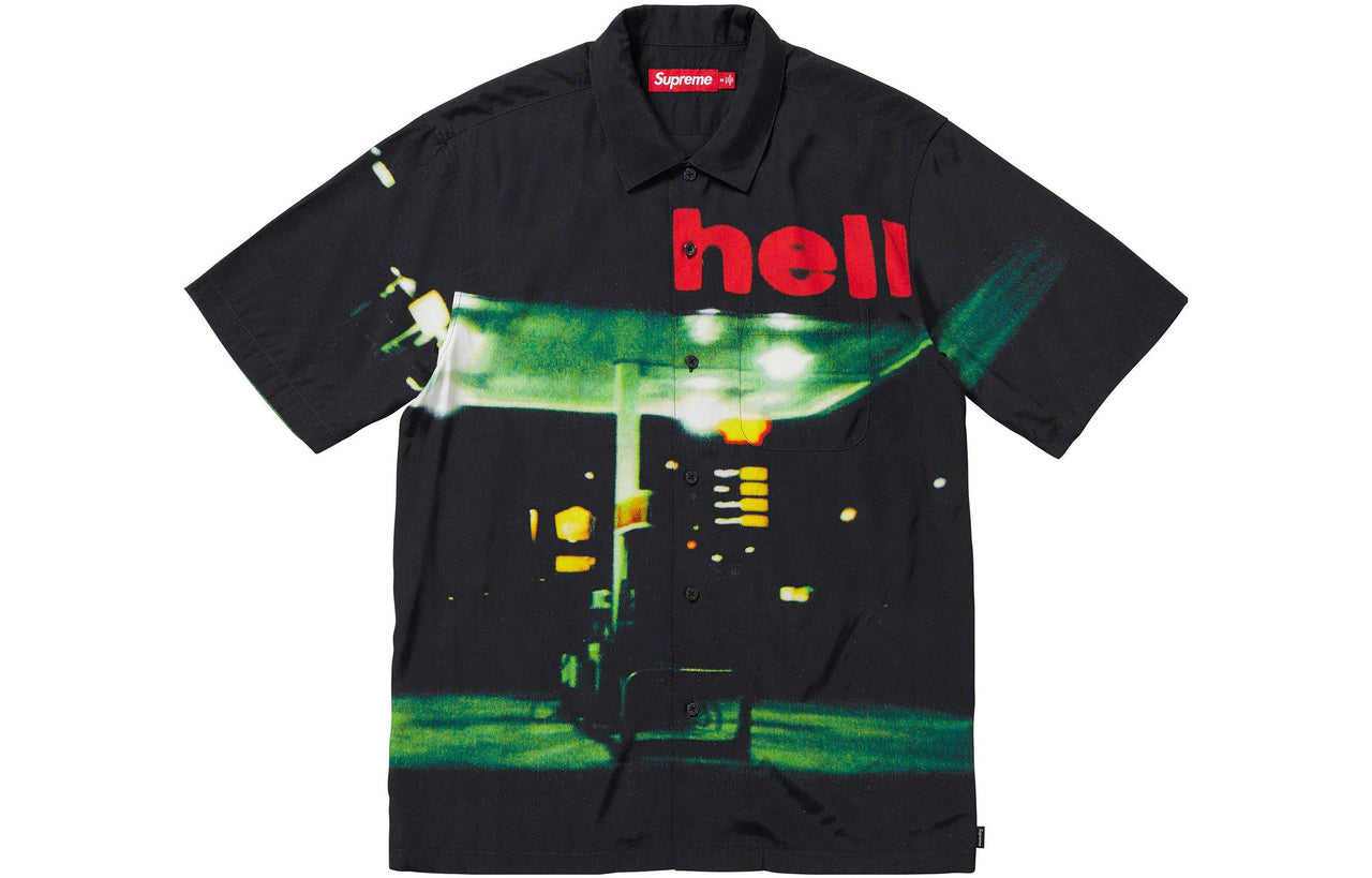 Supreme FW23 Week1 Hell T-shirt 'Black' SUP-FW23-025