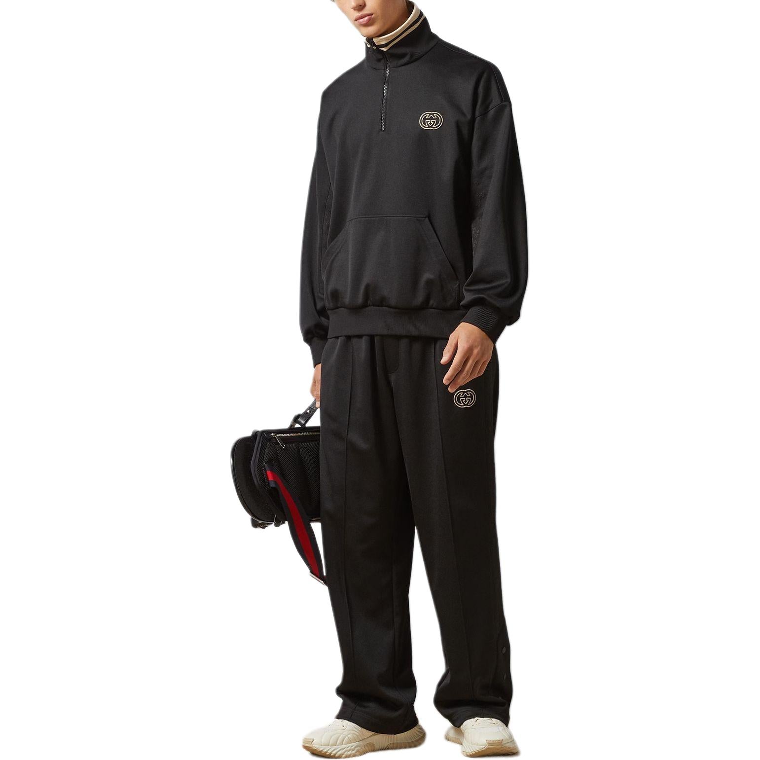 Gucci Technical Jersey Track Pant 'Black' 768619-XJF4A-1043
