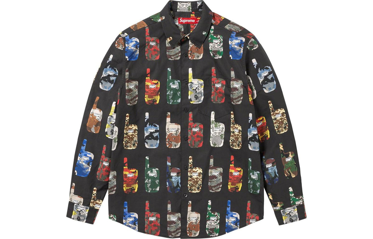 Supreme FW23 Week10 Walkie Talkie Shirt 'Multicolor' SUP-FW23-177