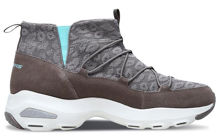 (WMNS) Skechers D'lites Ultra 'Dark Grey' 66666076-DKTP