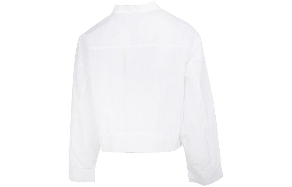(WMNS) Nike AS W Nike Sportswear ESSNTL WVN JKT Jacket FIELD White DM6244-100