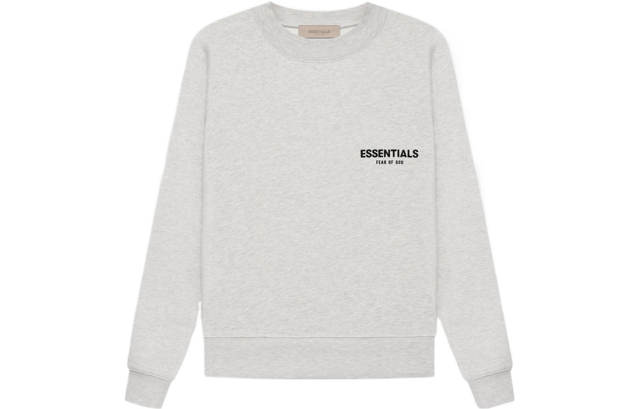 Fear of God Essentials SS22 Crewneck 'Light Oatmeal' FOG-SS22-416