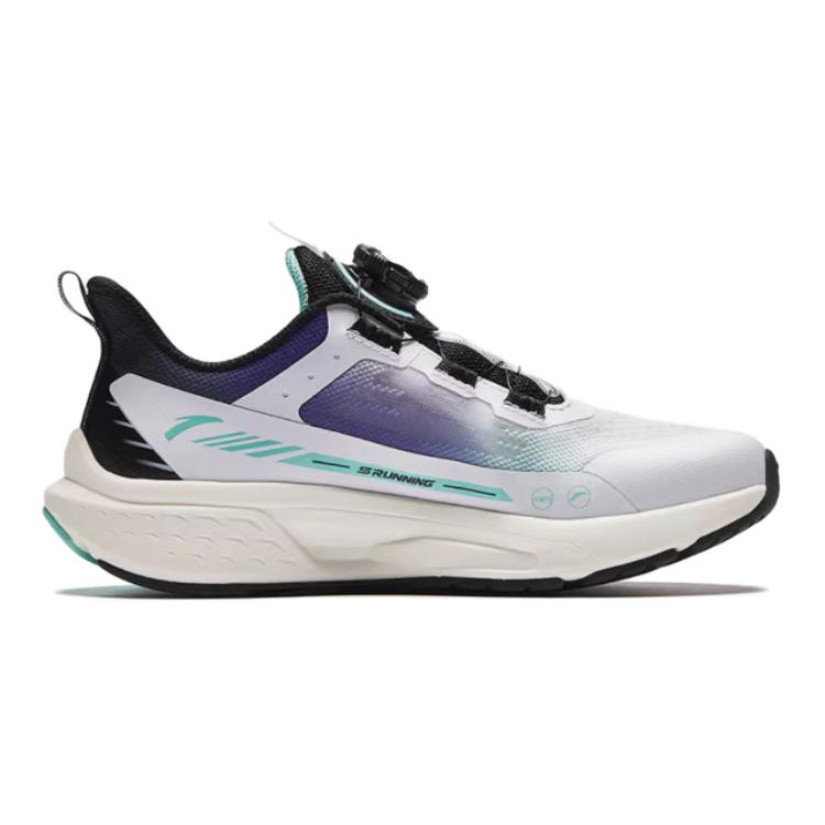(GS) ANTA Running Series Sneakers 'White Teal' 312425513-2