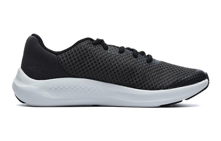 (GS) Under Armour Charged Pursuit 3 'Black White' 3024987-001