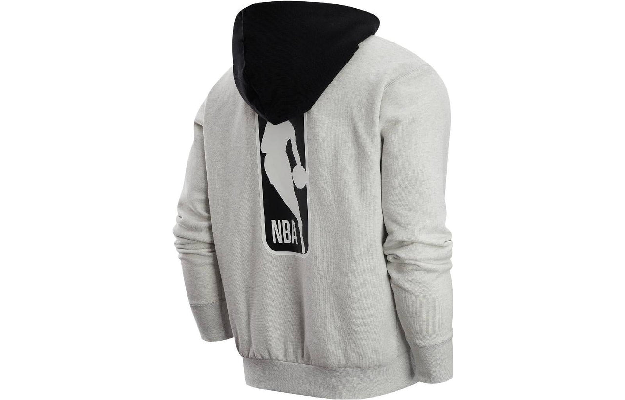 Nike NBA Courtside Hooded Jacket 'Grey' DR9084-025