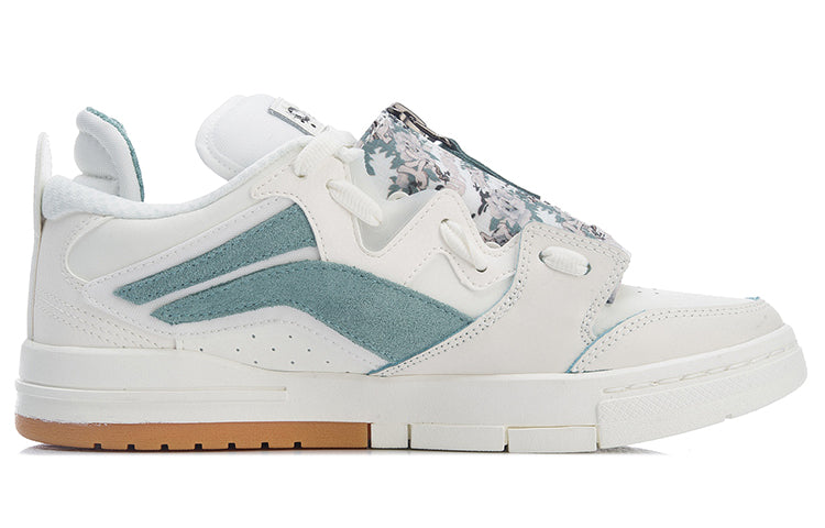 (WMNS) Li-Ning Wave Pro x OG_SLICK 'White Green Brown' AECR046-1