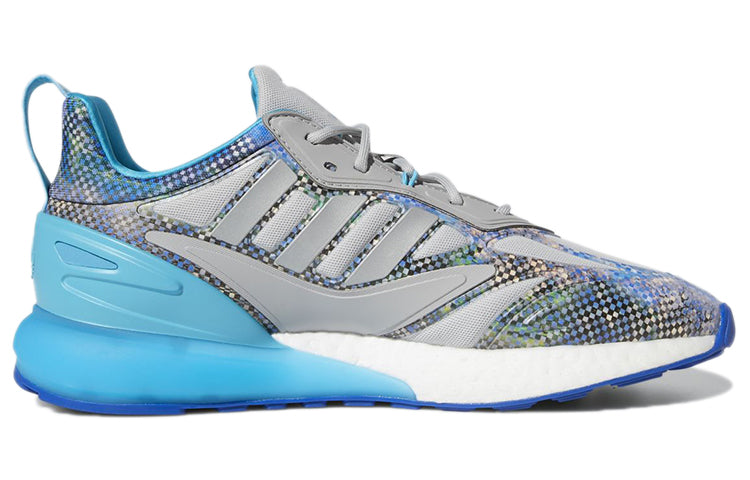 adidas Ninja x ZX 2K 2.0 'Time In - Grey Cyan Pink' GZ3744