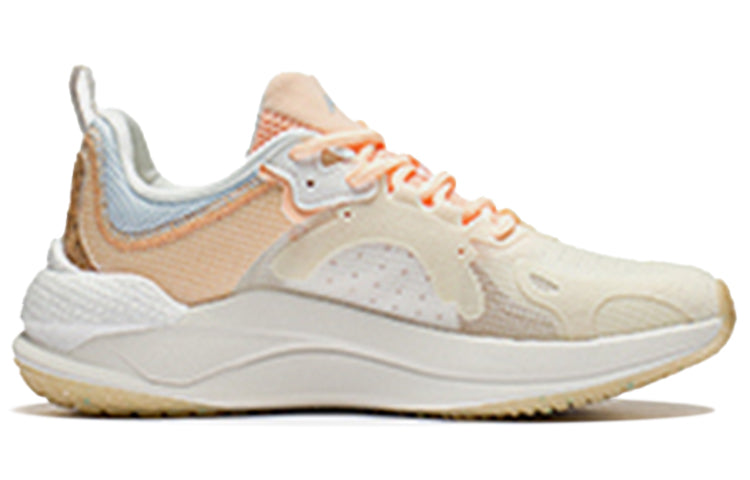 (WMNS) Li-Ning Spark 3 'Cream White Orange' AGLS062-2