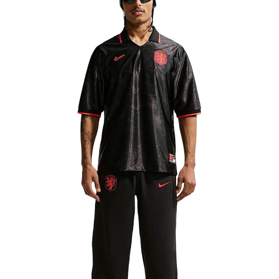 Nike Netherlands Energy Dri-FIT T-Shirt 'Black Hyper Crimson' IH1868-010