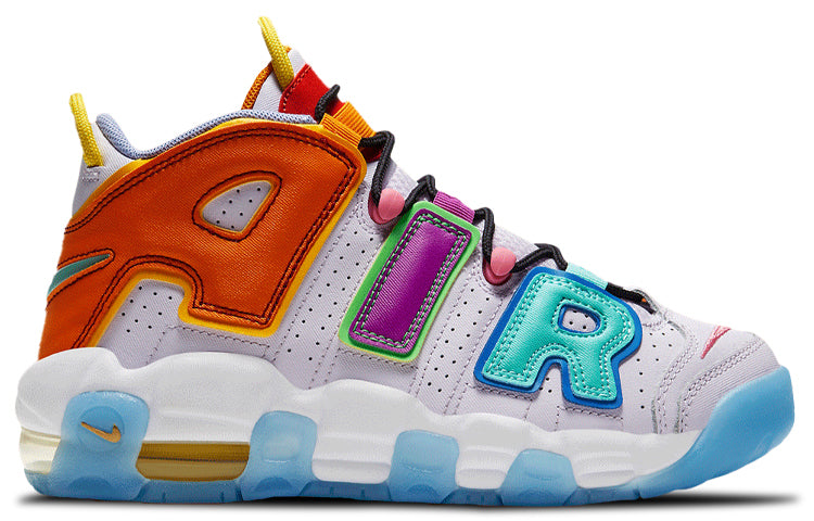 (GS) Nike Air More Uptempo Orange/Blue/Purple DH0624-500