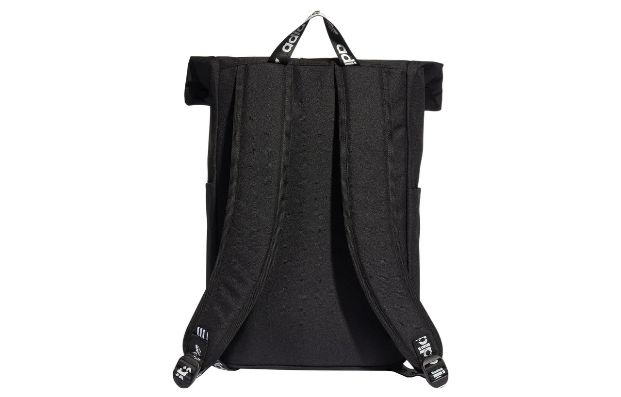 adidas Adicolor Classic Roll-Top Backpack 'Black' HK2629