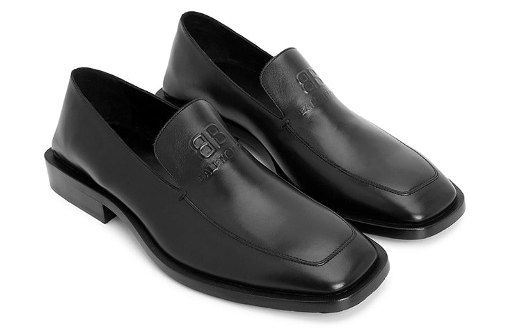 Balenciaga Coin Rim Loafers 'Black' 615723WA72L1000