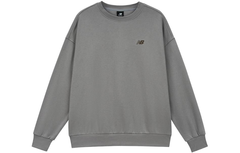 New Balance Casual Pullover Sweatshirt 'Grey' AMT33344-TAG