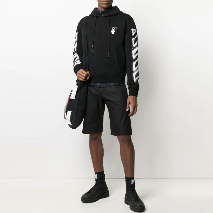 Men's Off-White SS21 Logo Printing Black OMBB034S21FLE0041001