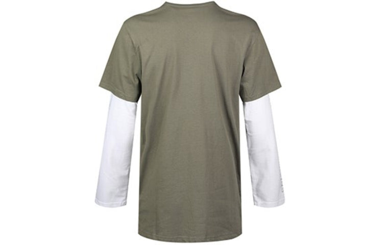 Men's Vans Round Neck Casual Green VN0A54IGDB0