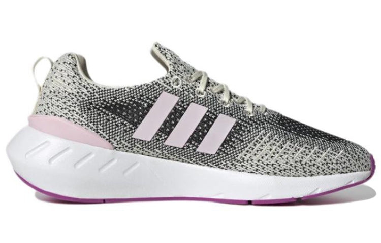 (WMNS) adidas Swift Run 22 'Cream Black Clear Pink' GV7979