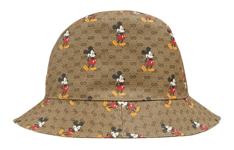 Gucci x Disney Mickey Monogram Bucket Hat 'Brown' 602978-4HI86-8475