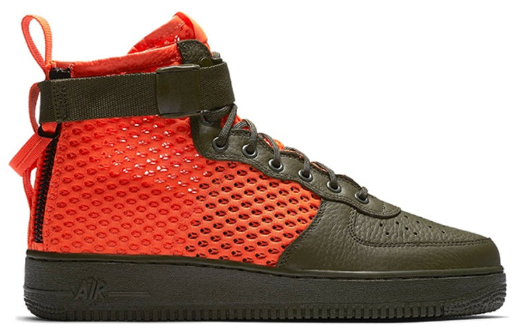 Nike SF Air Force 1 Mid QS 'Cargo Khaki Crimson' AA7345-300