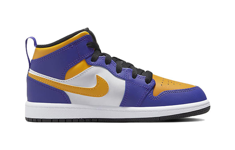 (PS) Air Jordan 1 Mid 'Lakers' DQ8424-517