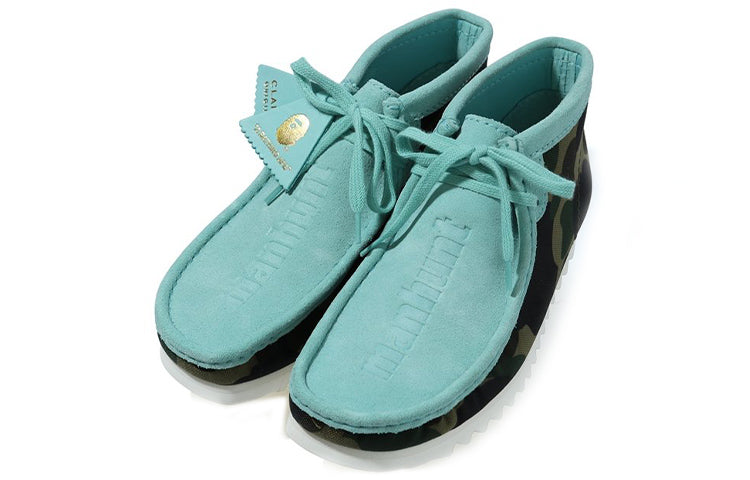 A Bathing Ape x CLARKS WALLABEE 'Camo Blue' 1G23-191-904-BLUE