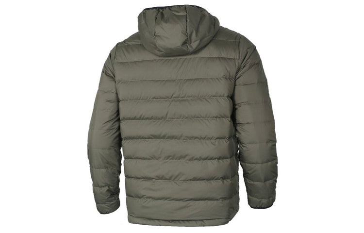 Nike Stay Warm Casual Sports hooded down Jacket Green AT3911-325