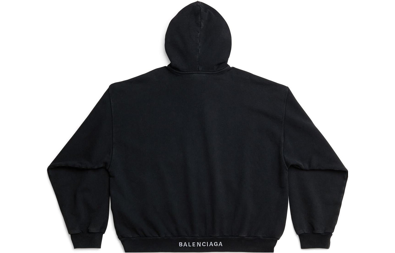 Balenciaga SS23 I love Balenciaga Hoodie 'Black' 742603TOVH59034