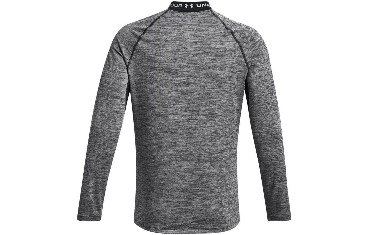 Under Armour Coldgear Twist Mock 'Grey Black' 1379820-011
