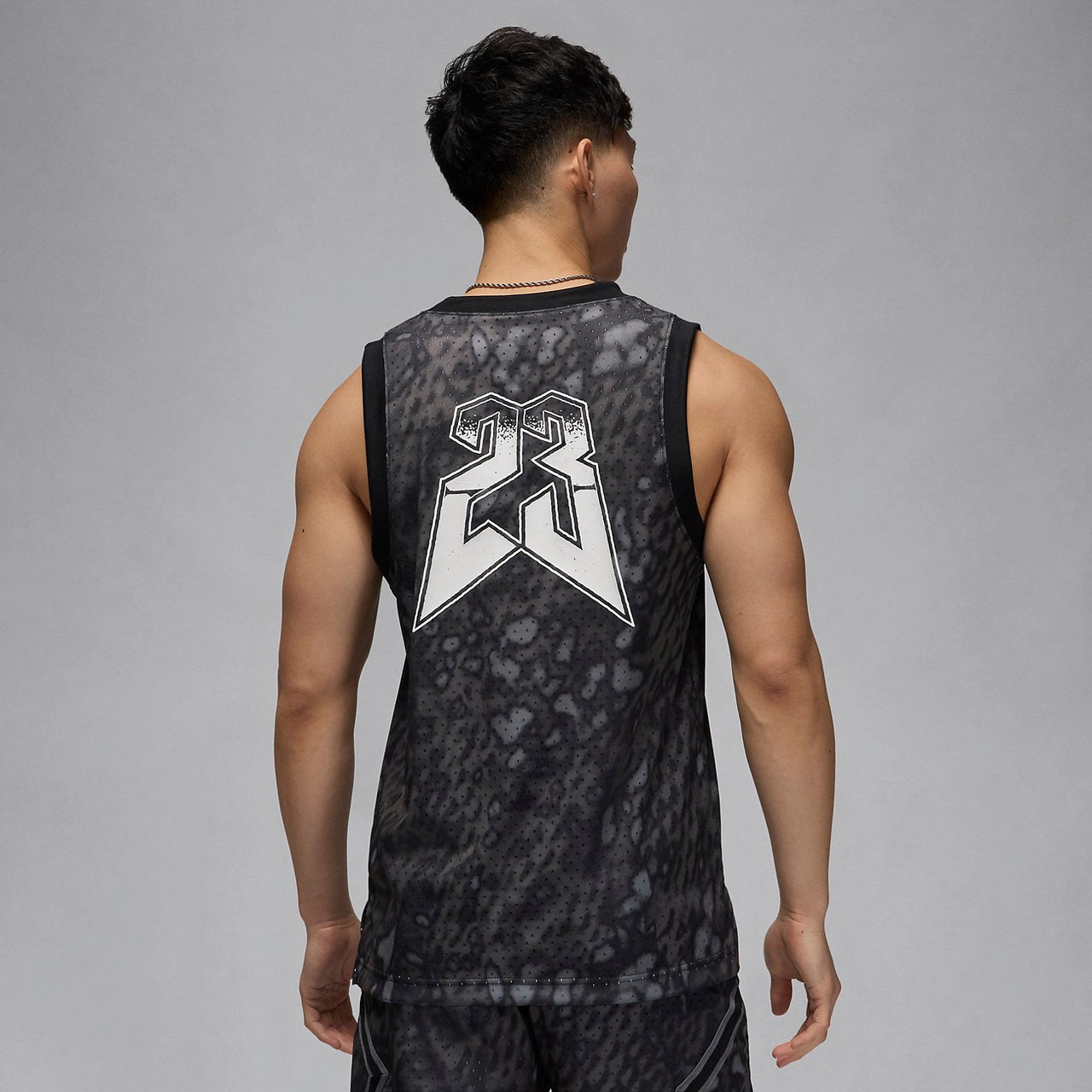 Air Jordan Sport Dri-FIT Mesh Top 'Black White' FN5855-010