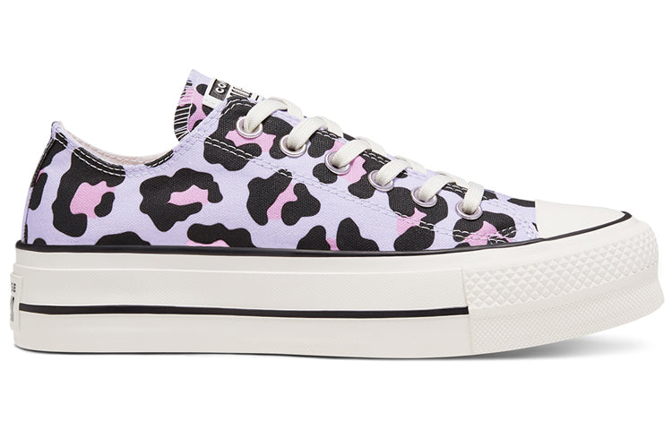 (WMNS) Converse Chuck Taylor All Star Lift Low 'Leopard' 568003C