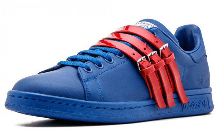 adidas Raf Simons x adidas originals StanSmith Stra 'Blue Red' AQ2723