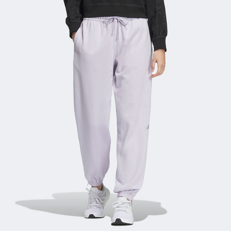 (WMNS) adidas Comfort Sweat Pants 'Purple' IK3462