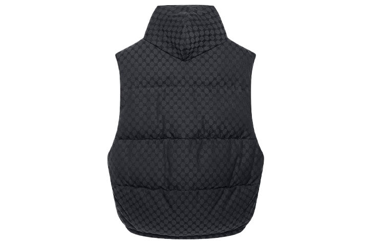 Balenciaga x Gucci The Hacker Project Hacker Cocoon Puffer Gilet Vest 'Black' 681884TLO531269