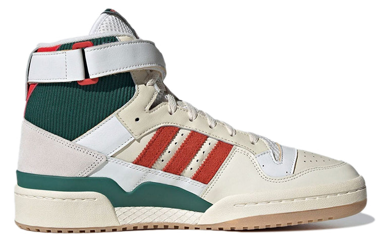 adidas Originals Forum 84 High Shoes 'Cream White Collegiate Green Red' GX9055