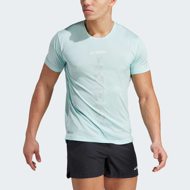 adidas Terrex Agravic Trail Running Tee 'Turquoise' HZ6240