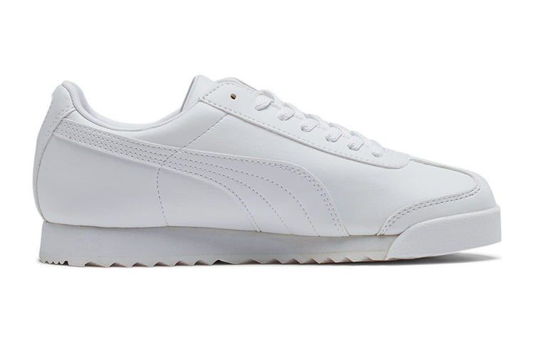 (GS) PUMA Roma Basic 'White Light Grey' 354259-14