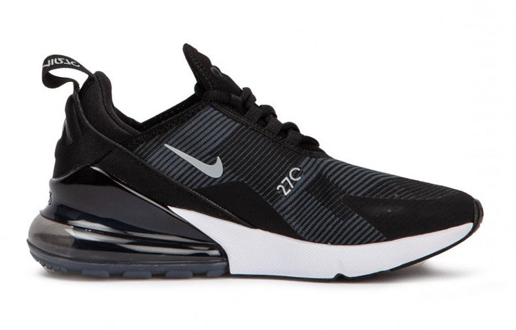 (GS) Nike Air Max 270 Knit Jacquard 'Black' AR0301-008