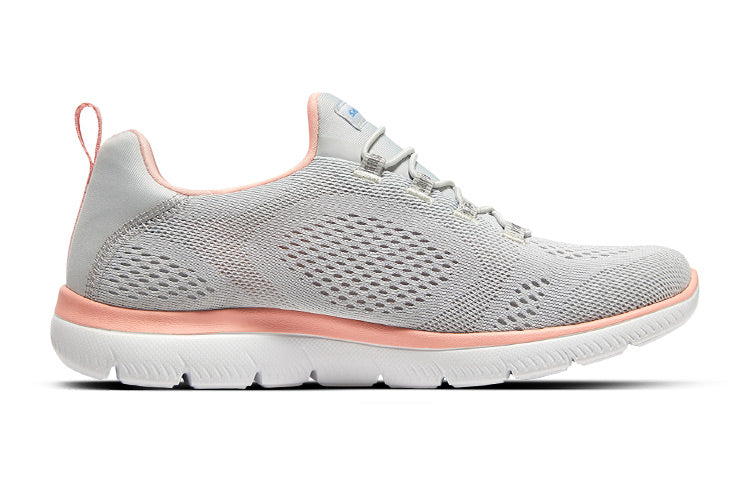 (WMNS) Skechers Summits Perfect Views 'Grey Orange' 149523-GYCL