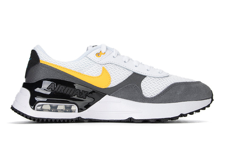 (GS) Nike Air Max SYSTM 'White Grey Laser Orange' DQ0284-104